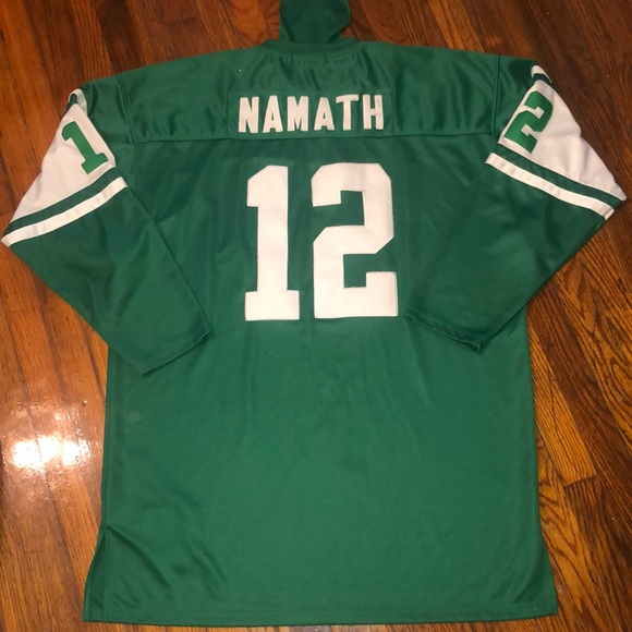 New York Jets Joe Namath Jersey Size 60 Mitchell & Ness NFL Retro Throwback - Picture 1 of 4